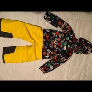 Northface Toddler boys waterproof snowsuit